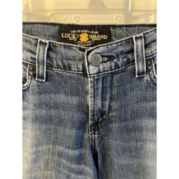 Lucky Brand Jeans Womens Sz 4/27 Leslie Sweet N Low Bootcut Stretch Low Rise Y2K - Picture 2 of 8